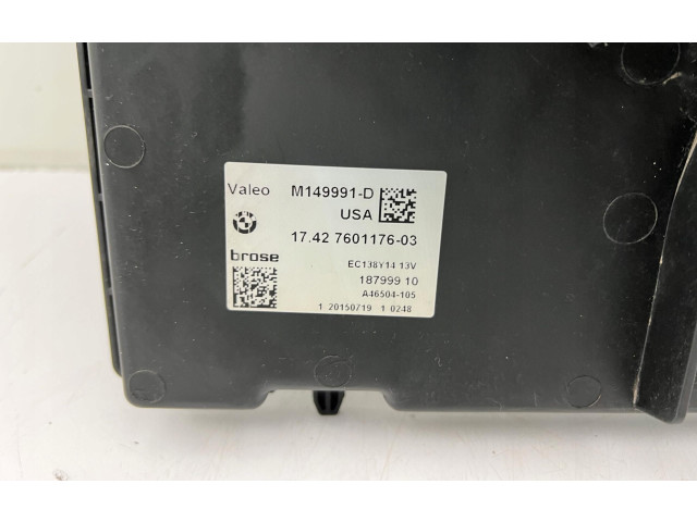 Вентилятор радиатора     7601176    BMW X3 F25 