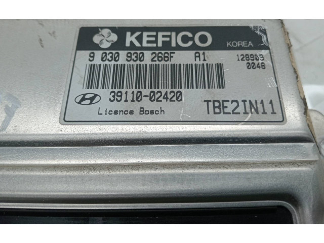 Блок управления двигателя 9030930266F   Hyundai Getz