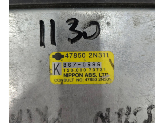 Блок управления АБС 478502N311, 8670986 Nissan Almera