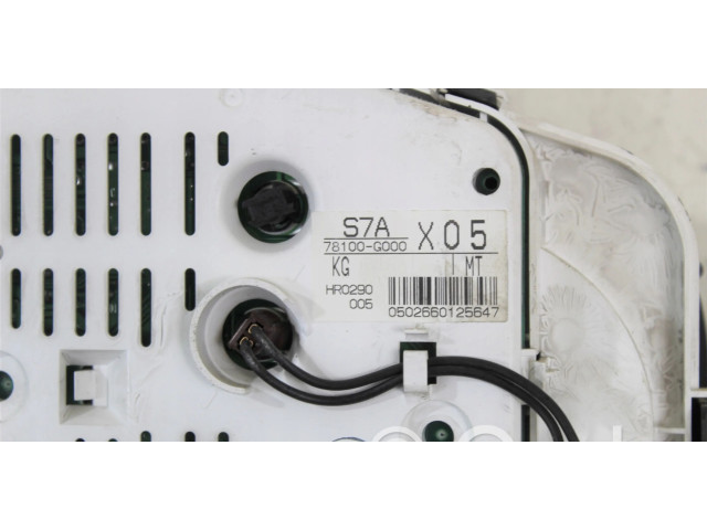 Вентилятор печки    78100-G000   Honda Stream