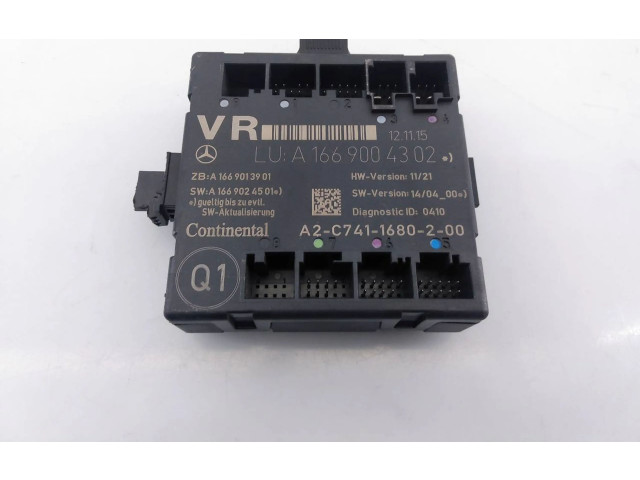 Блок управления A1669004002 Infiniti Q30