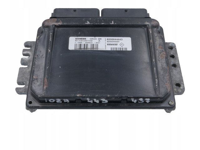Блок управления двигателя 8200044443, 8200044437   Renault Twingo I