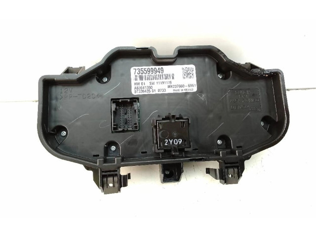 Блок управления климат-контролем 735599949 Fiat Panda III