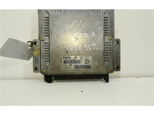 Блок управления двигателем Блок управления 9637089680, 281010162   Peugeot 306