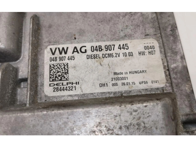 Блок управления двигателем Блок управления 04B907445   Skoda Fabia Mk3 (NJ)