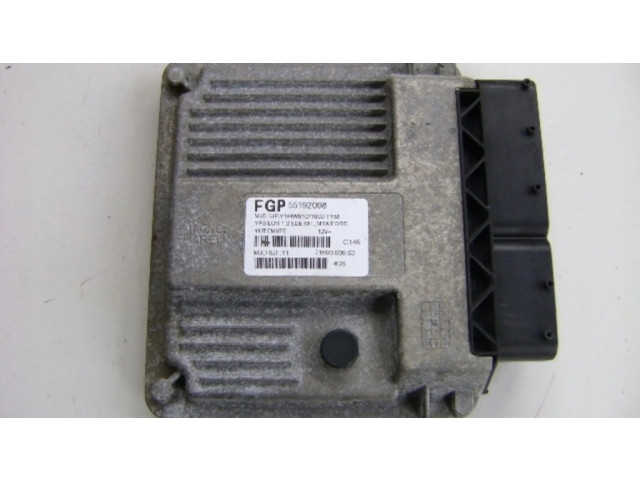 Блок управления двигателя 55192098, MJD6JFY1   Lancia Ypsilon