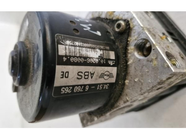 Блок АБС 34.51-6760265, 10.0206-0080.4   Mini  One - Cooper R50 - 53  2001 - 2006 года