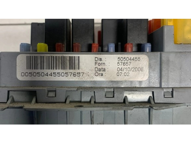 Pojistková skříňka 50504455, 0050504455057657 Alfa Romeo 159 2007
