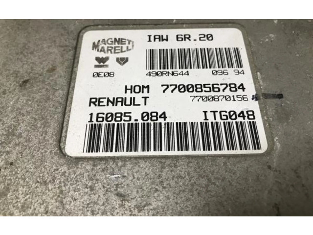 Блок управления двигателя 7700870156, 7700856784 Renault Twingo I