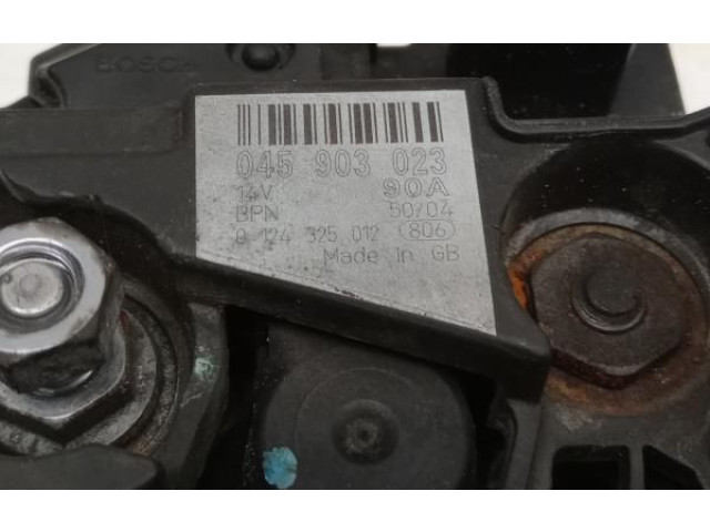 Генератор 0124325012, 045903023 Skoda Fabia Mk1 (6Y)
