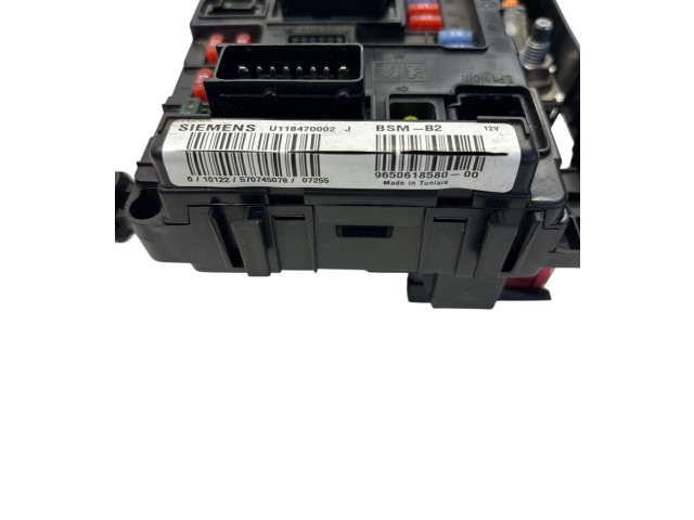 Pojistková skříňka 9650618580, U118470002J Citroen Berlingo 2008