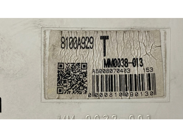 Панель приборов 8100A929, MM0038013 Mitsubishi Colt