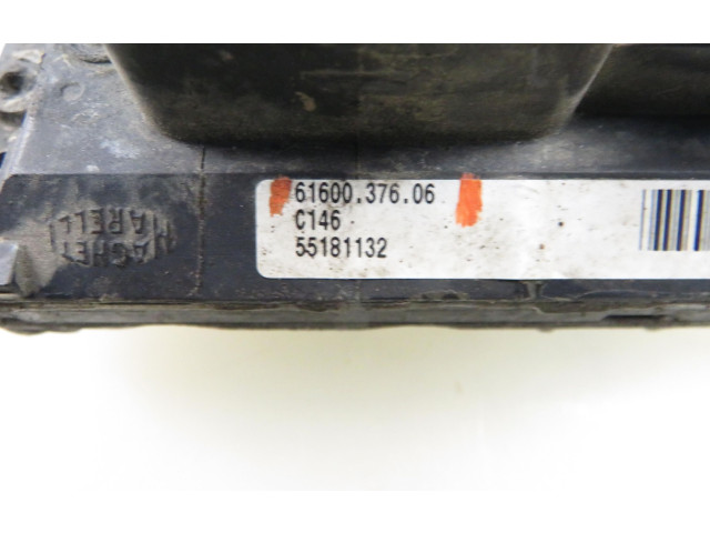 Řídící jednotka 55181132, 6160037606   Fiat Punto (188) 2002