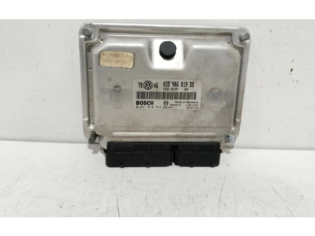 Řídící jednotka 038906019DS, 0281010543 Volkswagen Passat Alltrack 2000