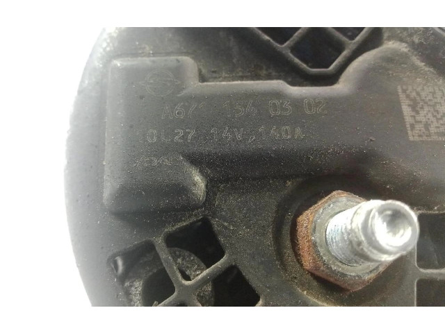 Генератор A6711540302 SsangYong Korando