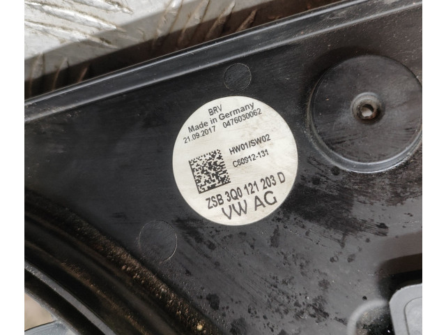 Диффузор 3Q0121205B, 3Q0121207B Audi RS3 2017