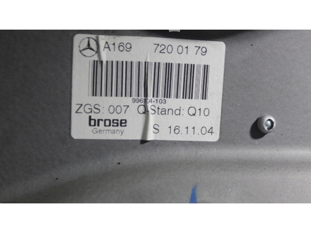 Turbodmychadlo Передний електрический механизм для подъема окна без двигателя Mercedes-Benz A W169