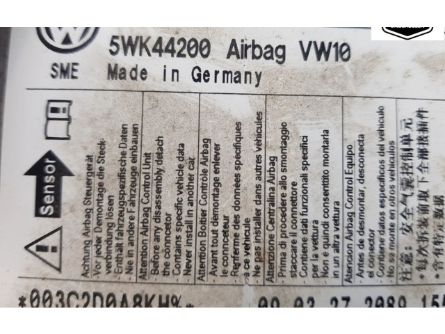 Блок подушек безопасности 5K0959655, 5C0959655B Volkswagen Golf VI