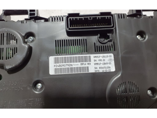 Панель приборов 248090792R Dacia Jogger
