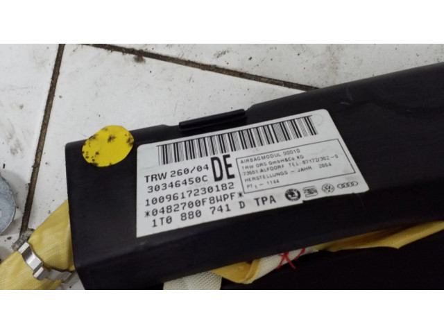 Боковая подушка безопасности 1T0880741D Volkswagen Touran I