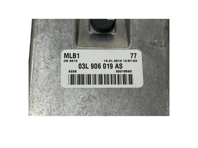 Блок управления двигателя 03L906019AS, 03315590   Audi Q5 SQ5