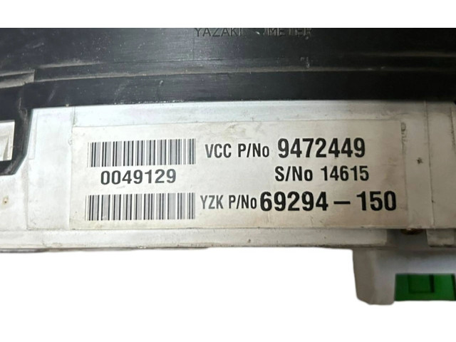 Панель приборов 9472449, 9459821   Volvo S80       