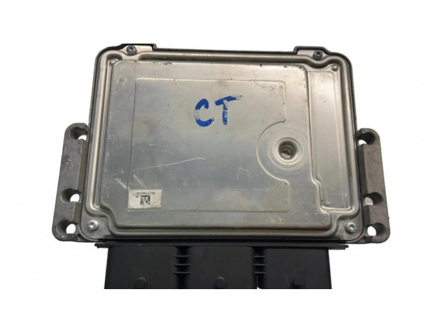 Блок управления двигателя 9666729580, 0281017863 Citroen C4 II