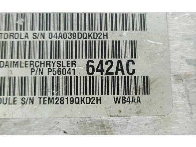 Блок управления двигателем Блок управления P56041642AC Jeep Grand Cherokee (WJ)