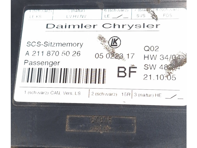 Блок комфорта A2118705026, A2118705026 Mercedes-Benz ML W164