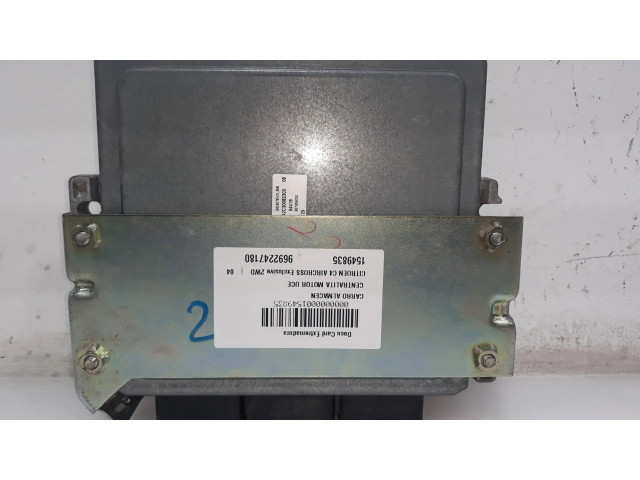 Блок управления двигателя 9692247180 Citroen C4 Aircross