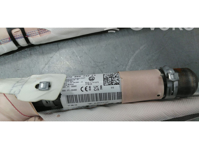 Боковая подушка безопасности 57A880742F, 57A880742D Skoda Karoq