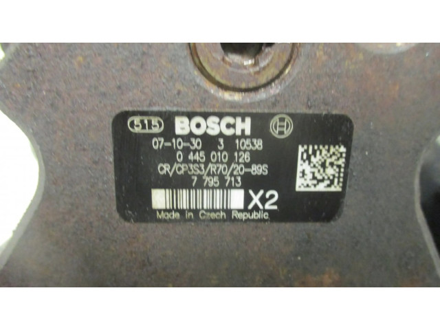 Vstřikovací čerpadlo 0445010126, 7795713 BMW X5 E70 pro naftový motor 3.0 M57306D3