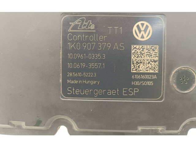 Блок АБС 1K0907379AS, 10061935571 Skoda Octavia Mk2 (1Z) 2004 - 2013 года