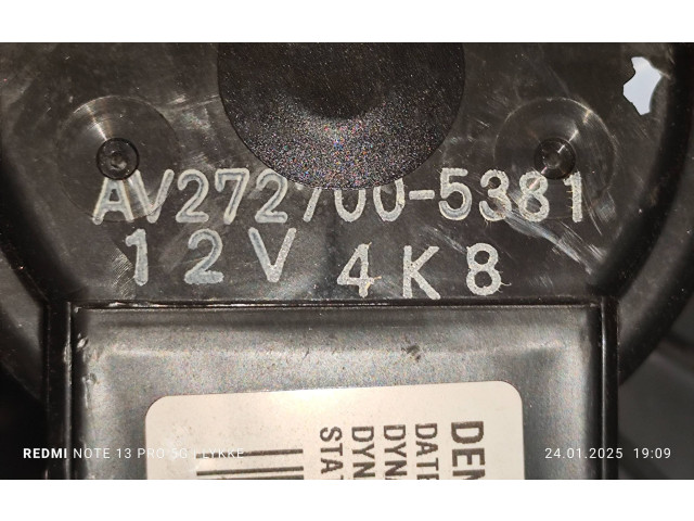 Вентилятор печки AV2727005381, 12V4K8 Jaguar XF X250