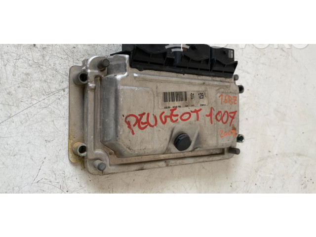 Řídící jednotka 0261208191, 0261208191 Peugeot 1007 2007