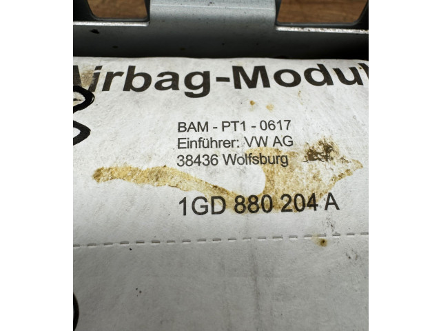 Подушка безопасности пассажира 1GD880204A, 38436 Skoda Fabia Mk1 (6Y)