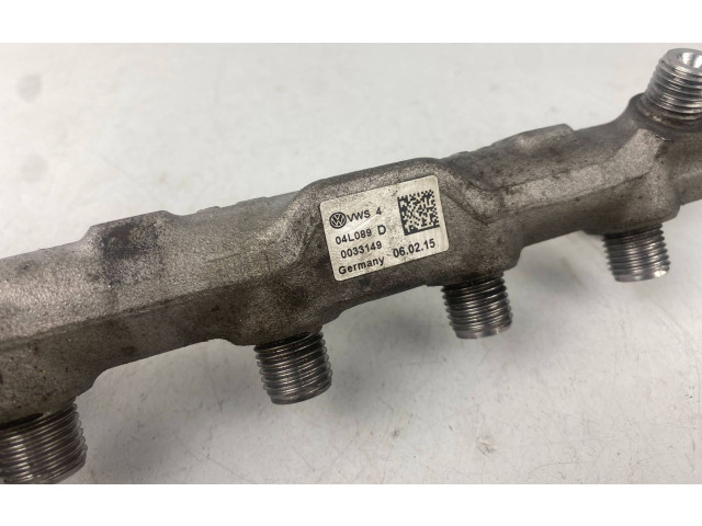 Топливная рампа 04L089D, 057130764AB   Audi A3 S3 8V  