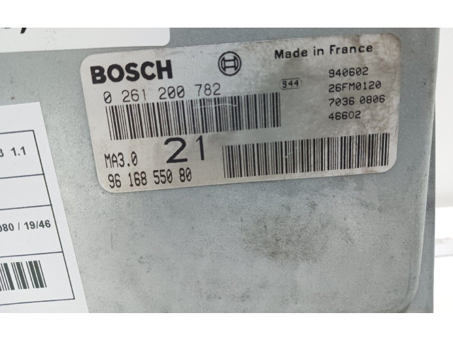 Блок управления двигателя Bosch, 0261200782   Peugeot 306