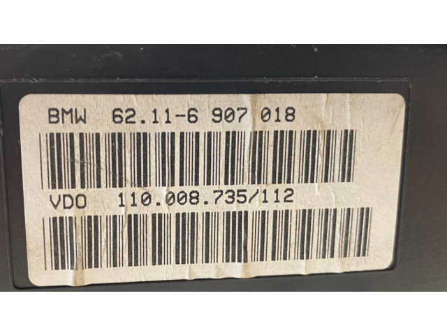 Přístrojová deska BMW 5 E39 2001 6907018, 62116907018