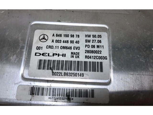 Řídící jednotka A6461509878, A0034469040 Mercedes-Benz E AMG W211 2006