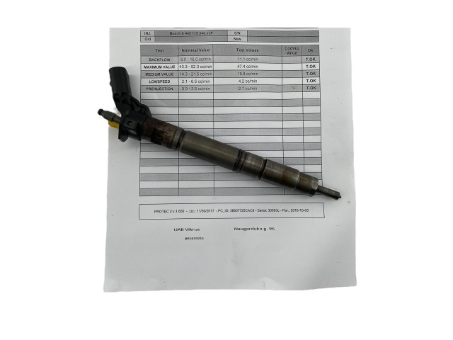 Vstřikovač 0445116040, 059130277CC Audi A5 Sportback 8TA CDUC
