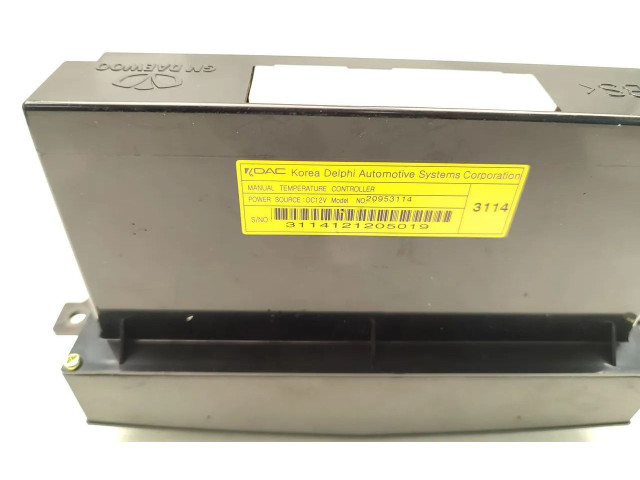 Блок управления климат-контролем 20953114   Opel Antara