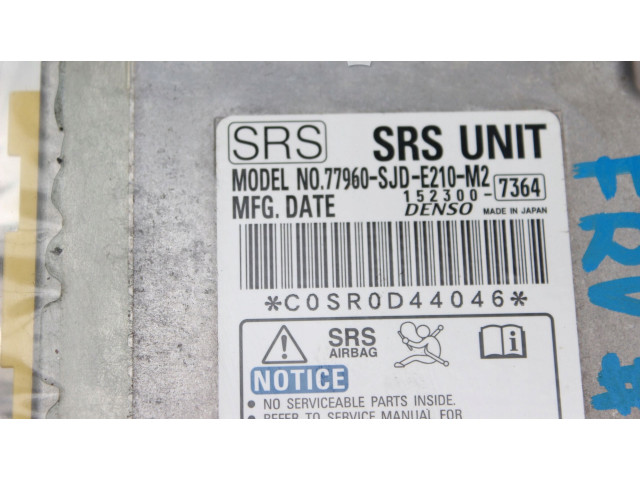 Блок подушек безопасности 77960SJDE210M2 Honda FR-V