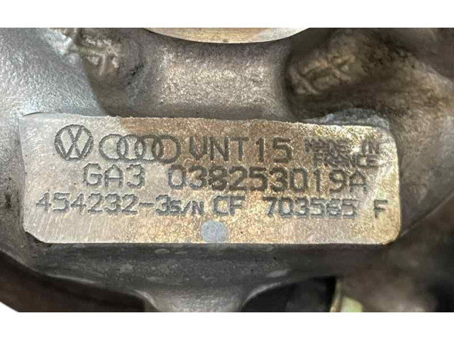 Турбина Volkswagen New Beetle 038253019A, 03G253014R для двигателя ALH