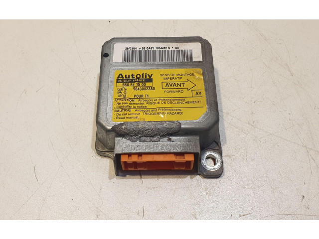 Блок подушек безопасности 9643082380, 550541500 Peugeot 206