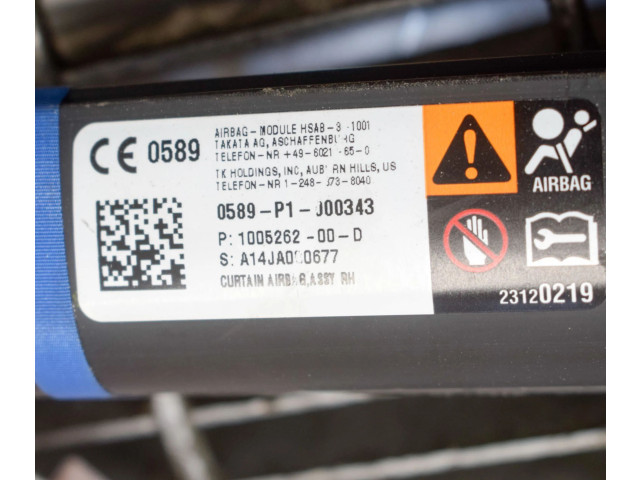 Боковая подушка безопасности 100526200D   Tesla Model S