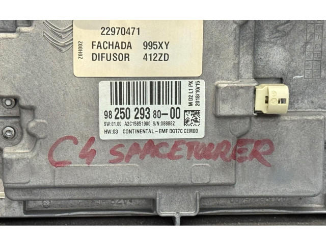 Дисплей 9825029380 Citroen C4 II Picasso