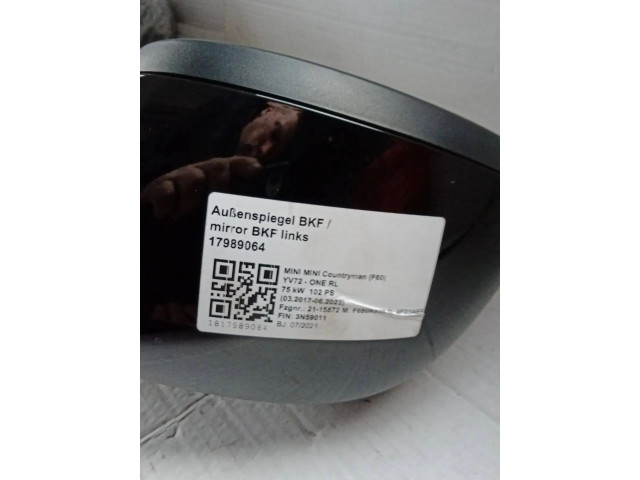 Zpětné zrcátko  Mini Cooper Countryman F60 2019    