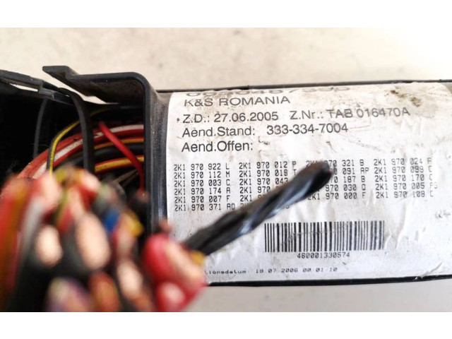 Блок предохранителей  2k1970922l, 2K1970003C   Volkswagen Caddy    