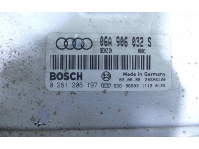 Блок управления двигателем Блок управления 0261206197, IMPRK1271298   Audi A3 S3 8L